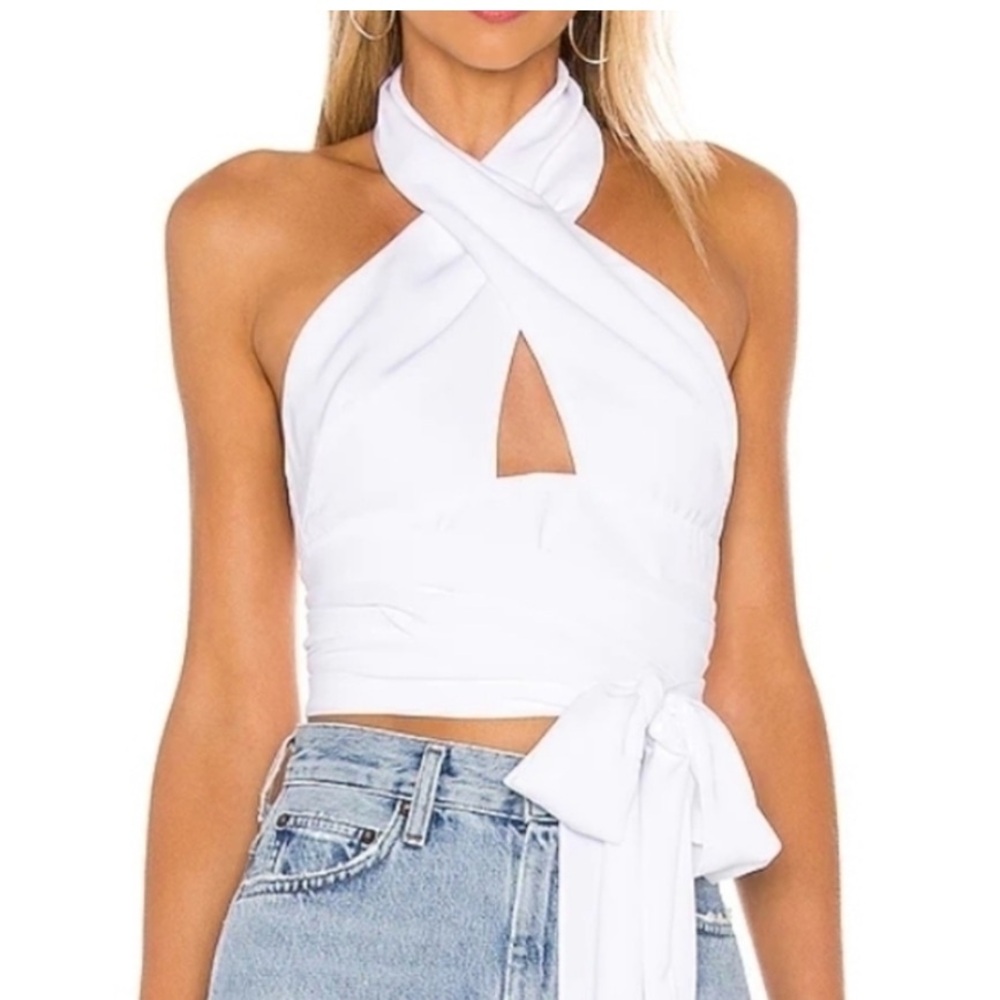 Brand New - Superdown Jennifer Halter Top - Size M